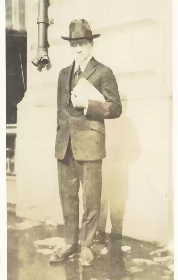 HWA on one of his surveys in the Deep South